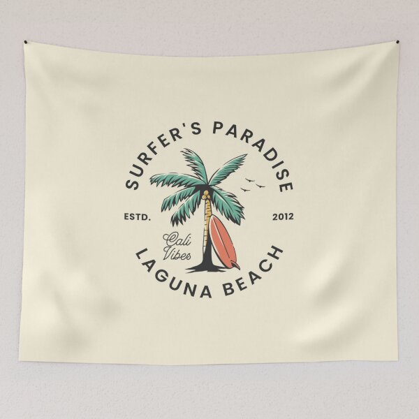 Item preview, surfer's paradise laguna beach summer design designed and sold by ketkidesign.