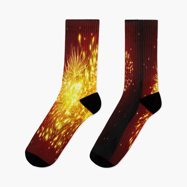 Item preview, Fire works Colorful Vector Design Graphic on black background402 designed and sold by AnadAA.