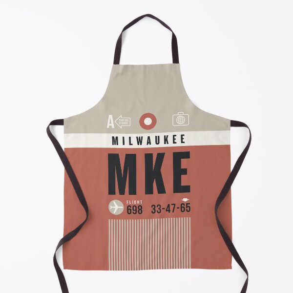 Item preview, Luggage Tag A - MKE Milwaukee Wisconsin USA designed and sold by VoodooCircus.
