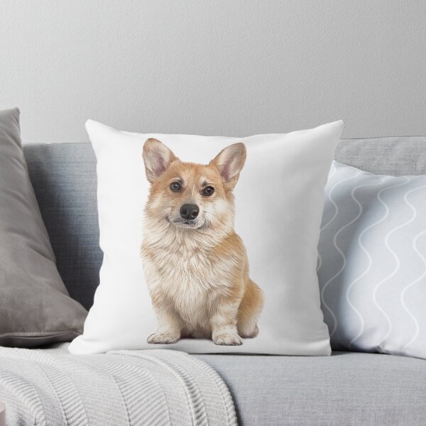 Item preview, Sitting Corgi Dog Sticker designed and sold by FANTUZURA.