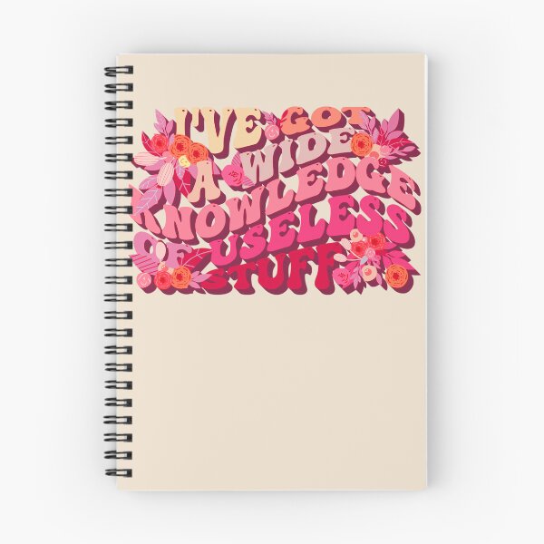 Item preview, Pink Retro Style I've Got A Wide Knowledge Of Useless Stuff, Fun Slogan For A Person Who Knows A Lot About Useless Stuff designed and sold by TrulyEpoque.