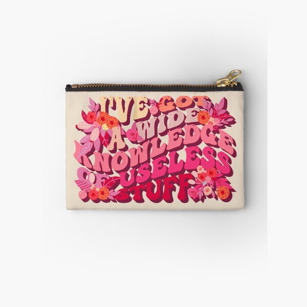Item preview, Pink Retro Style I've Got A Wide Knowledge Of Useless Stuff, Fun Slogan For A Person Who Knows A Lot About Useless Stuff designed and sold by TrulyEpoque.