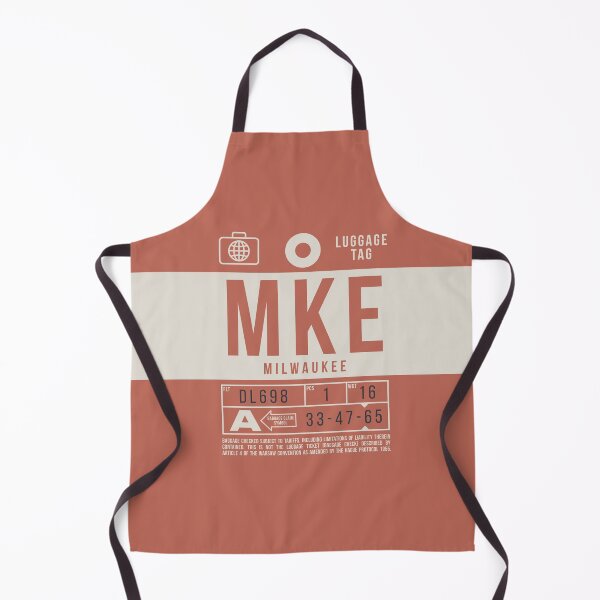 Item preview, Luggage Tag B - MKE Milwaukee Wisconsin USA designed and sold by VoodooCircus.