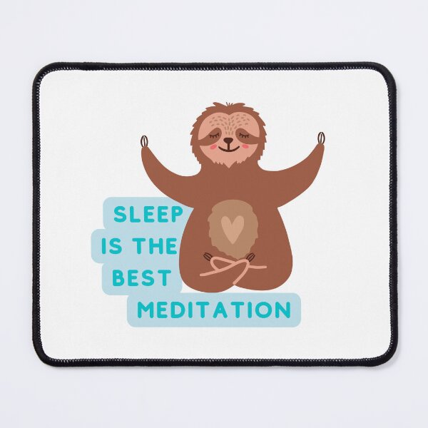 Item preview, Meditating Sloth designed and sold by SleepyTimeTales.