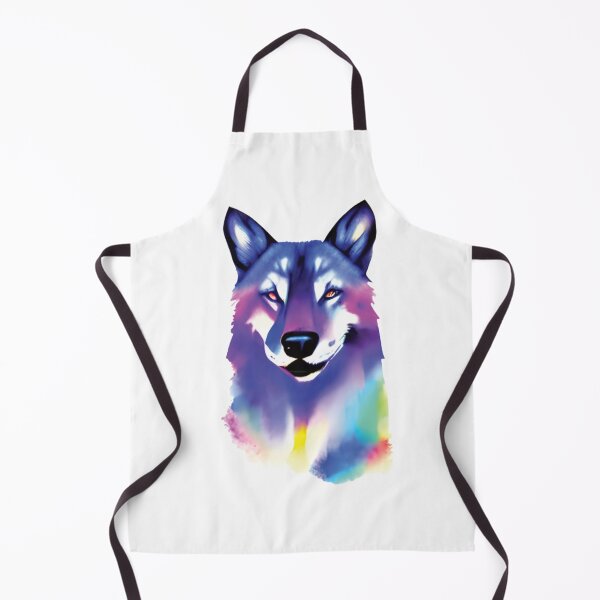 Item preview, Colorful wolf /galaxy wolf/Colorful wolf Art work  designed and sold by ralick.