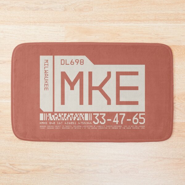 Item preview, Luggage Tag C - MKE Milwaukee Wisconsin USA designed and sold by VoodooCircus.