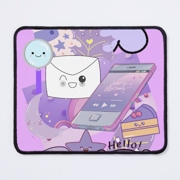 Item preview, Purple Kawaii Print designed and sold by KawaiiDreamland.
