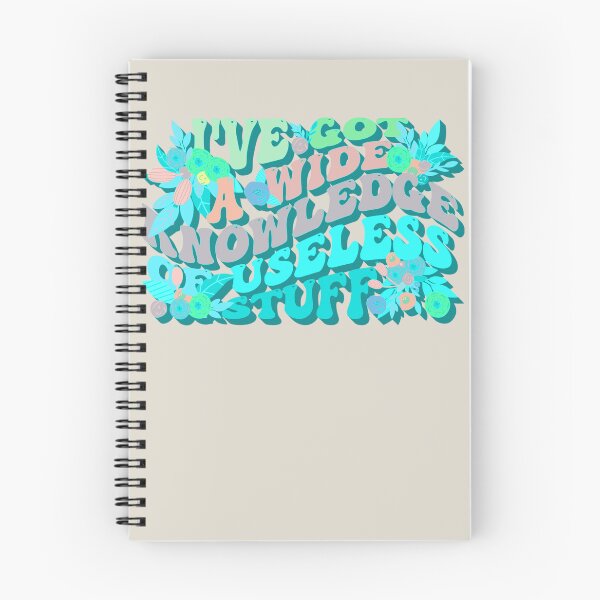 Item preview, Turquoise Retro Style I've Got A Wide Knowledge Of Useless Stuff, Fun Slogan For A Person Who Knows A Lot About Useless Stuff designed and sold by TrulyEpoque.