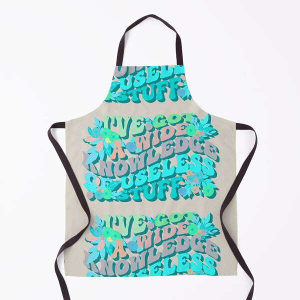 Item preview, Turquoise Retro Style I've Got A Wide Knowledge Of Useless Stuff, Fun Slogan For A Person Who Knows A Lot About Useless Stuff designed and sold by TrulyEpoque.
