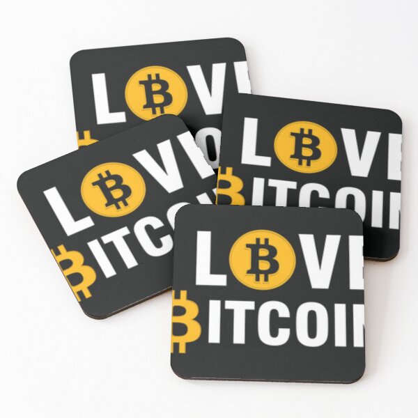 Item preview, i love bitcoin designed and sold by Puppy Paws.