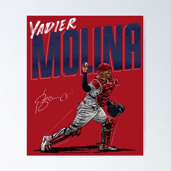 St. Louis Cardinals: Yadier Molina 2022 Poster - Officially