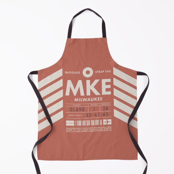 Item preview, Luggage Tag D - MKE Milwaukee Wisconsin USA designed and sold by VoodooCircus.