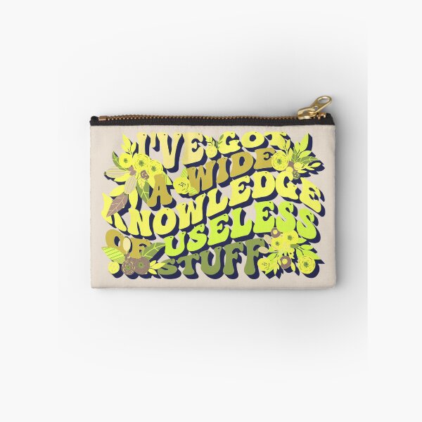 Item preview, Yellow Retro Style I've Got A Wide Knowledge Of Useless Stuff, Fun Slogan For A Person Who Knows A Lot About Useless Stuff designed and sold by TrulyEpoque.