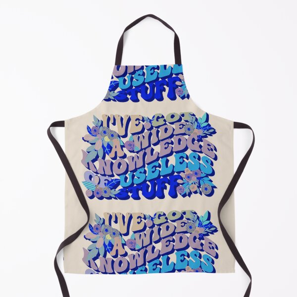 Item preview, Blue Retro Style I've Got A Wide Knowledge Of Useless Stuff, Fun Slogan For A Person Who Knows A Lot About Useless Stuff designed and sold by TrulyEpoque.