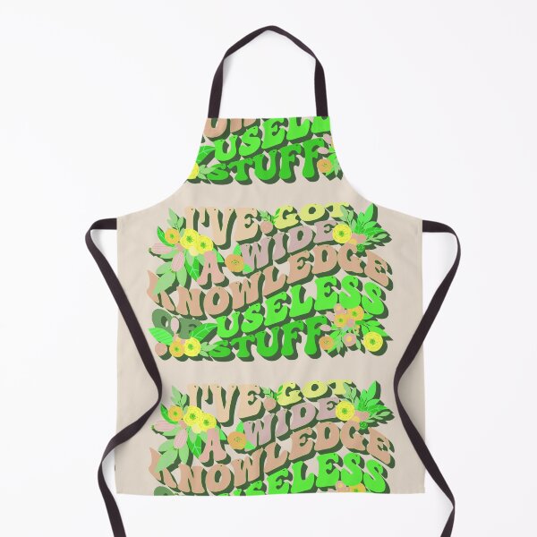Item preview, Green Retro Style I've Got A Wide Knowledge Of Useless Stuff, Fun Slogan For A Person Who Knows A Lot About Useless Stuff designed and sold by TrulyEpoque.
