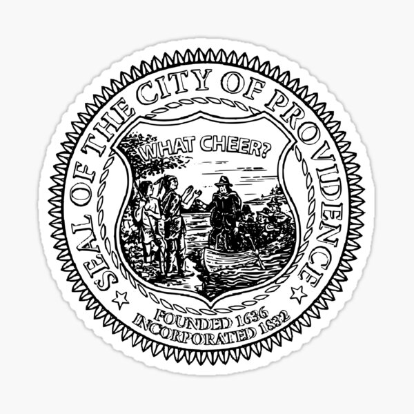"Seal of Providence, Rhode Island" Sticker for Sale by Tonbbo Redbubble