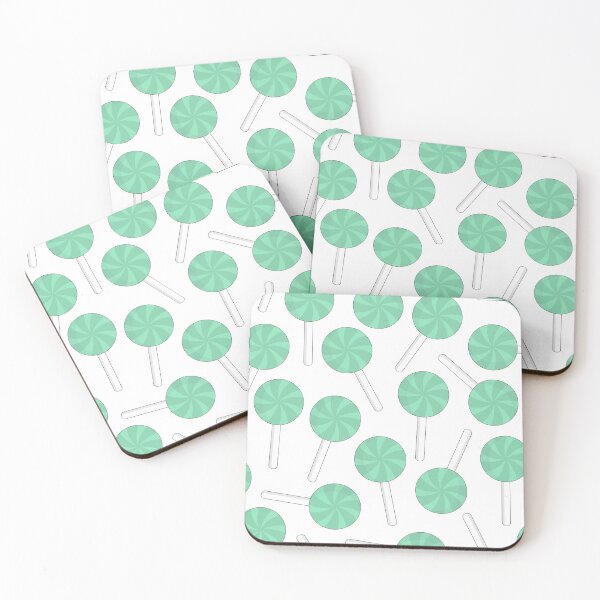 Item preview, Mint green swirl lollipops designed and sold by MickeyEdwards.