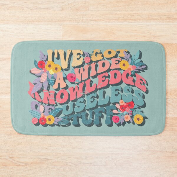 Item preview, Distressed Retro Style I've Got A Wide Knowledge Of Useless Stuff, Fun Slogan For A Person Who Knows A Lot About Useless Stuff designed and sold by TrulyEpoque.