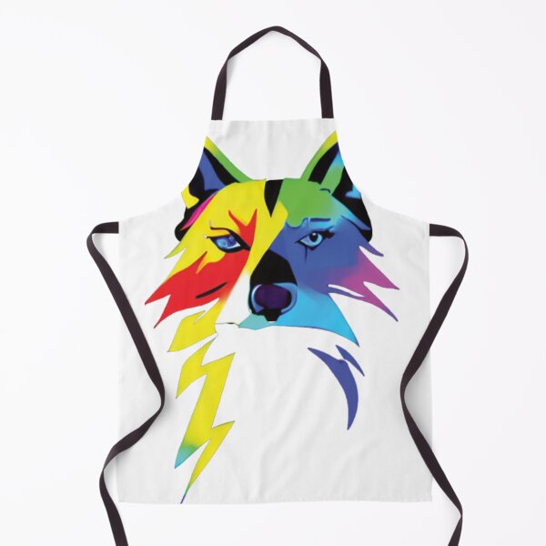Item preview, Colorful wolf  designed and sold by ralick.
