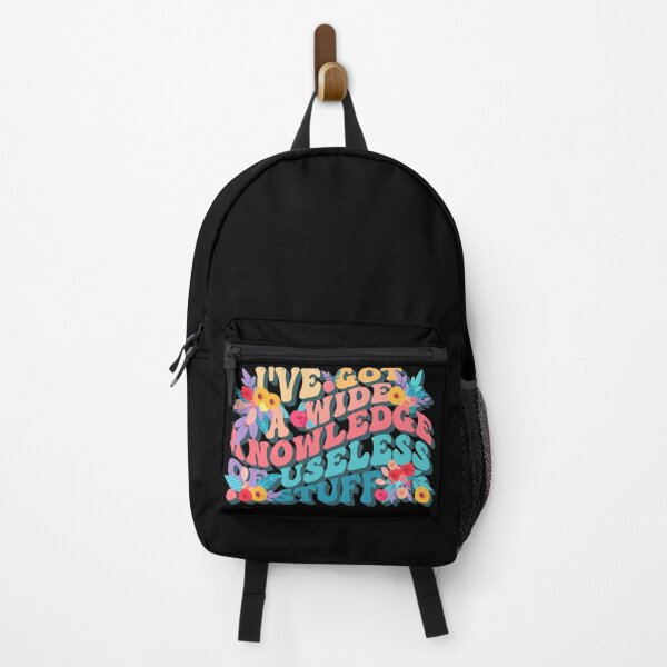 Item preview, Bright Retro Style I've Got A Wide Knowledge Of Useless Stuff, Fun Slogan For A Person Who Knows A Lot About Useless Stuff designed and sold by TrulyEpoque.