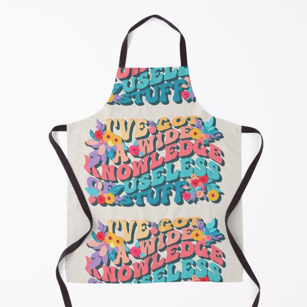 Item preview, Bright Retro Style I've Got A Wide Knowledge Of Useless Stuff, Fun Slogan For A Person Who Knows A Lot About Useless Stuff designed and sold by TrulyEpoque.