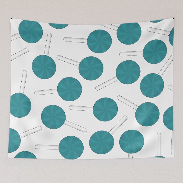 Item preview, Teal swirl lollipops designed and sold by MickeyEdwards.