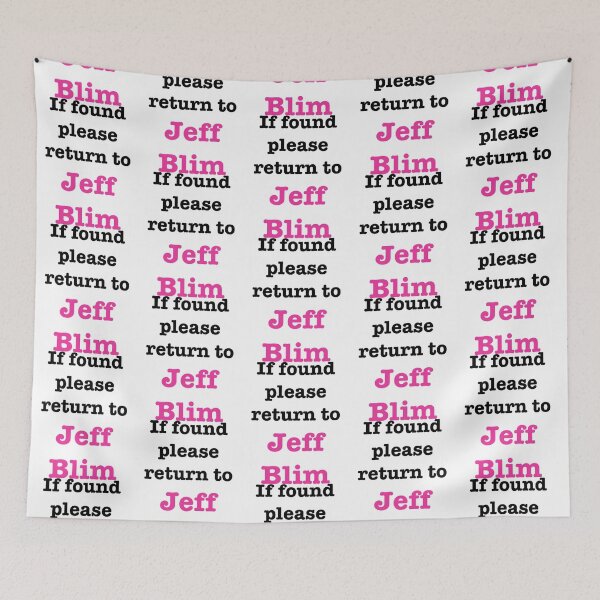 Item preview, If found please return to Jeff Blim   designed and sold by KaChinsughan.