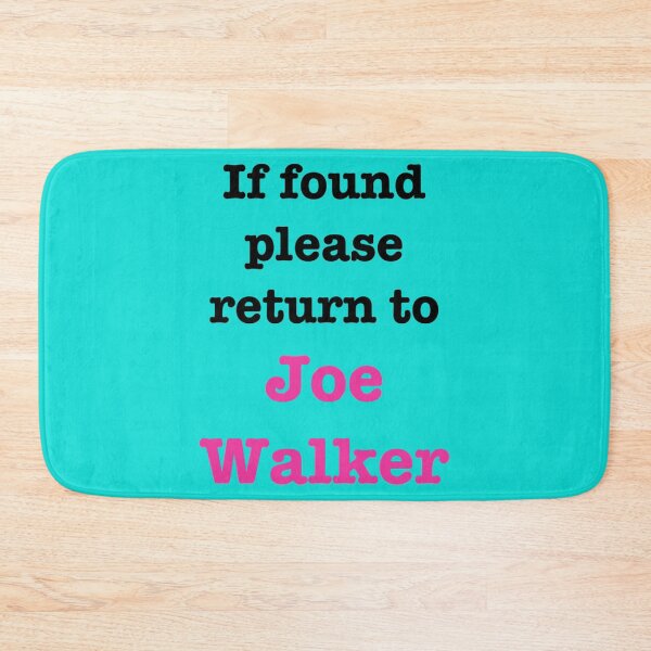 Item preview, If found please return to Joe Walker   designed and sold by KaChinsughan.