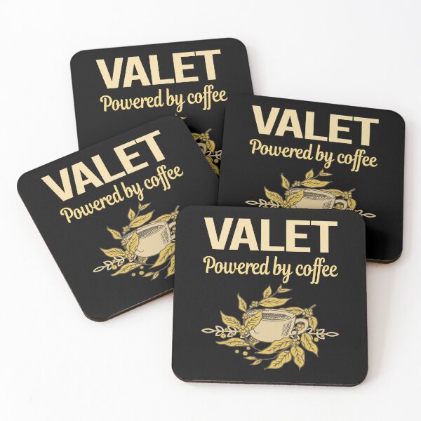 Item preview, Powered By Coffee Valet designed and sold by cossinulsesj.