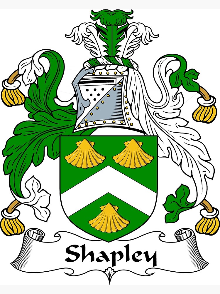 "Shapleigh or Shapley" Poster for Sale by HaroldHeraldry Redbubble