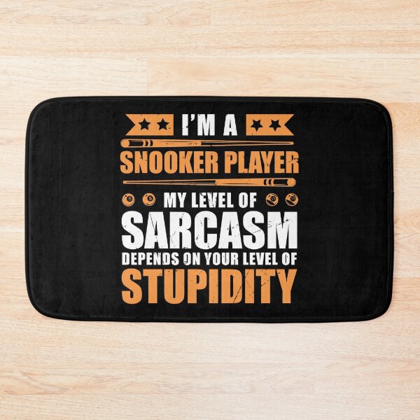 Item preview, Funny Snooker Sarcasm For A Pool Billiard Player Humor Lover designed and sold by StrongShirts.