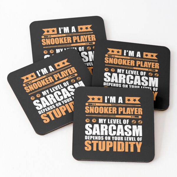 Item preview, Funny Snooker Sarcasm For A Pool Billiard Player Humor Lover designed and sold by StrongShirts.