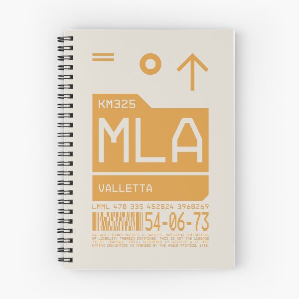 Item preview, Luggage Tag C - MLA Valletta Malta designed and sold by VoodooCircus.