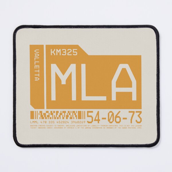 Item preview, Luggage Tag C - MLA Valletta Malta designed and sold by VoodooCircus.