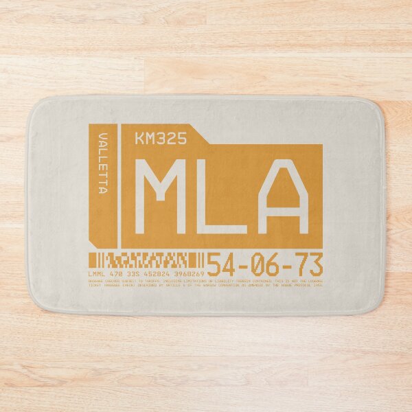 Item preview, Luggage Tag C - MLA Valletta Malta designed and sold by VoodooCircus.