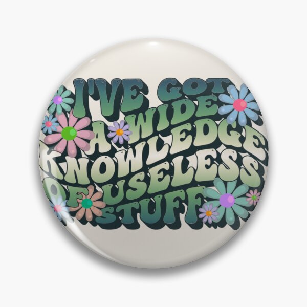 Item preview, Ombre Retro Style I've Got A Wide Knowledge Of Useless Stuff, Fun Slogan For A Person Who Knows A Lot About Useless Stuff designed and sold by TrulyEpoque.