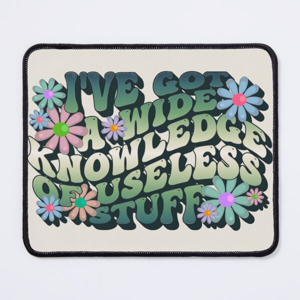 Item preview, Ombre Retro Style I've Got A Wide Knowledge Of Useless Stuff, Fun Slogan For A Person Who Knows A Lot About Useless Stuff designed and sold by TrulyEpoque.