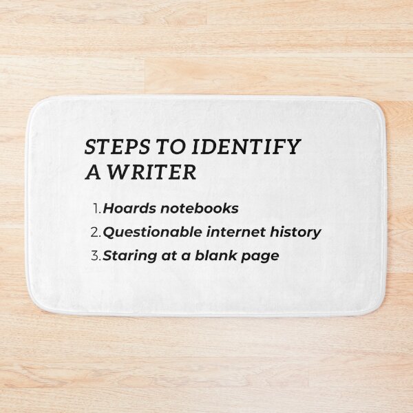 Item preview, How to Identify a Writer designed and sold by foreverfictionl.
