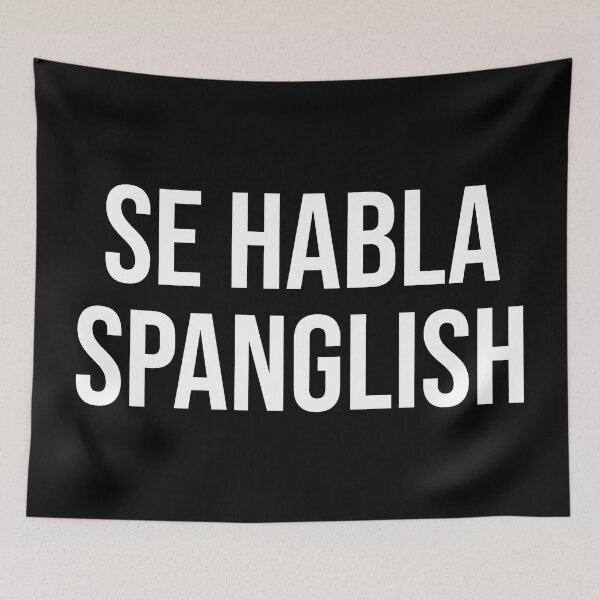 Item preview, Se Habla Spanglish Funny designed and sold by Sour Soul.