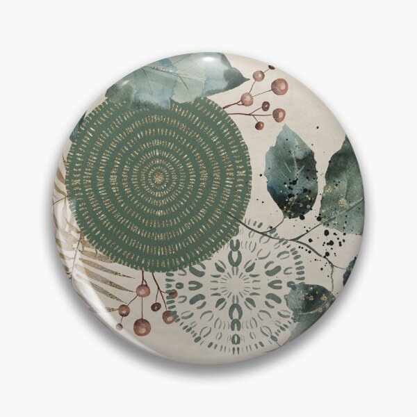 Item preview, Green Art Deco 1 designed and sold by simplydesignart.