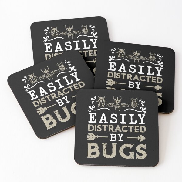 Artikelvorschau, Easily Distracted By Bugs Funny Entomologen Bug Species entworfen und verkauft von StrongShirts.