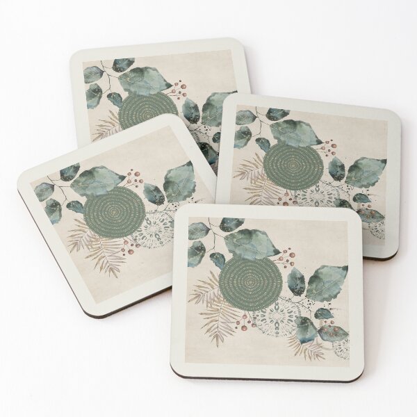 Item preview, Green Art Deco 1 designed and sold by simplydesignart.
