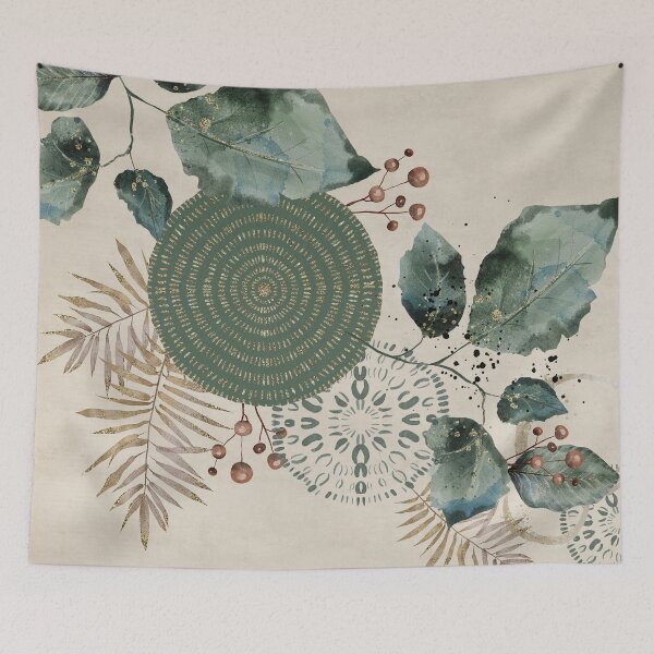 Item preview, Green Art Deco 1 designed and sold by simplydesignart.