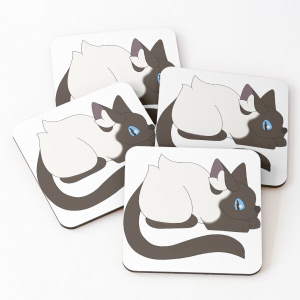 Item preview, Shorthaired Siamese Cat designed and sold by SovereignNight.