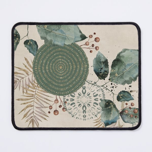 Item preview, Green Art Deco 1 designed and sold by simplydesignart.