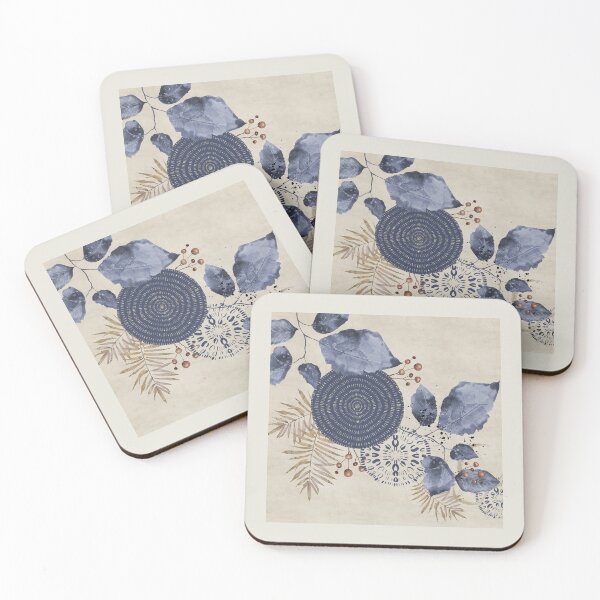 Item preview, Blue Art Deco 3 designed and sold by simplydesignart.