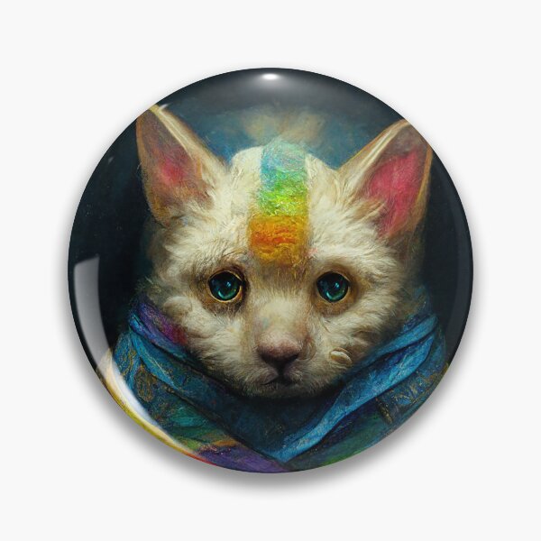 Item preview, Rainbow kitten designed and sold by Fantasiarium.