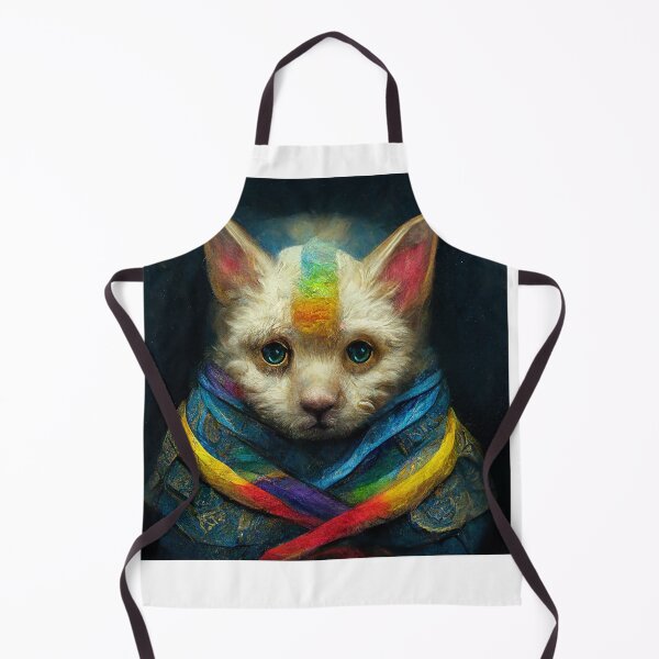 Item preview, Rainbow kitten designed and sold by Fantasiarium.