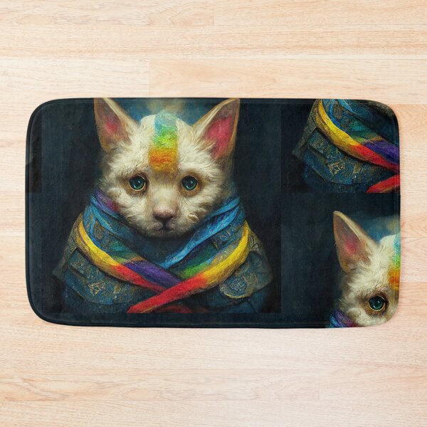 Item preview, Rainbow kitten designed and sold by Fantasiarium.