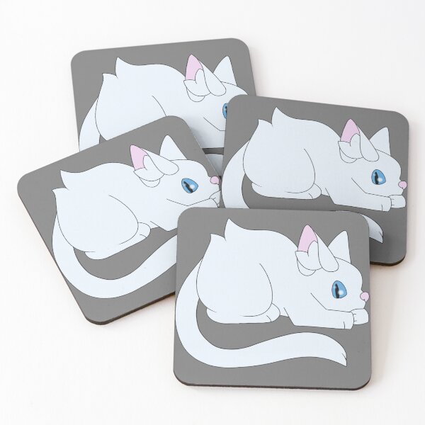 Item preview, Shorthaired White Cat designed and sold by SovereignNight.